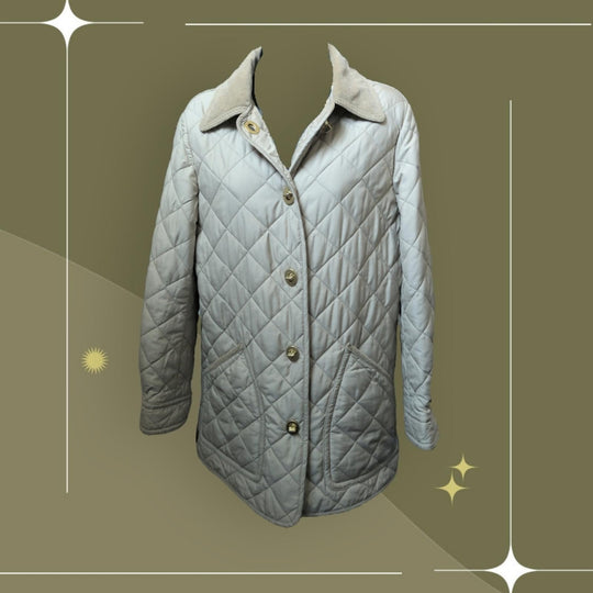 Coach Quilted Turn Lock Barn Coat
