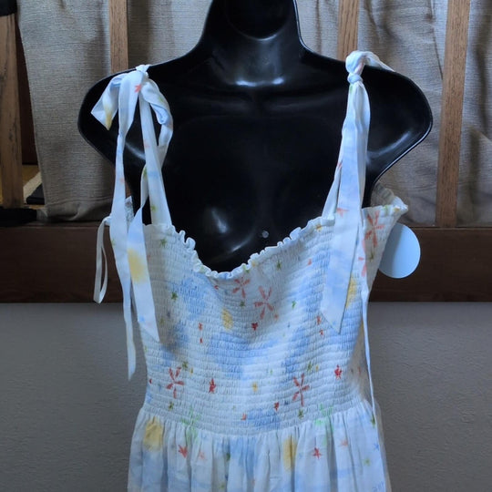 Hill House Elsie Nap Dress In Multi Celestial - Extra Extra Large