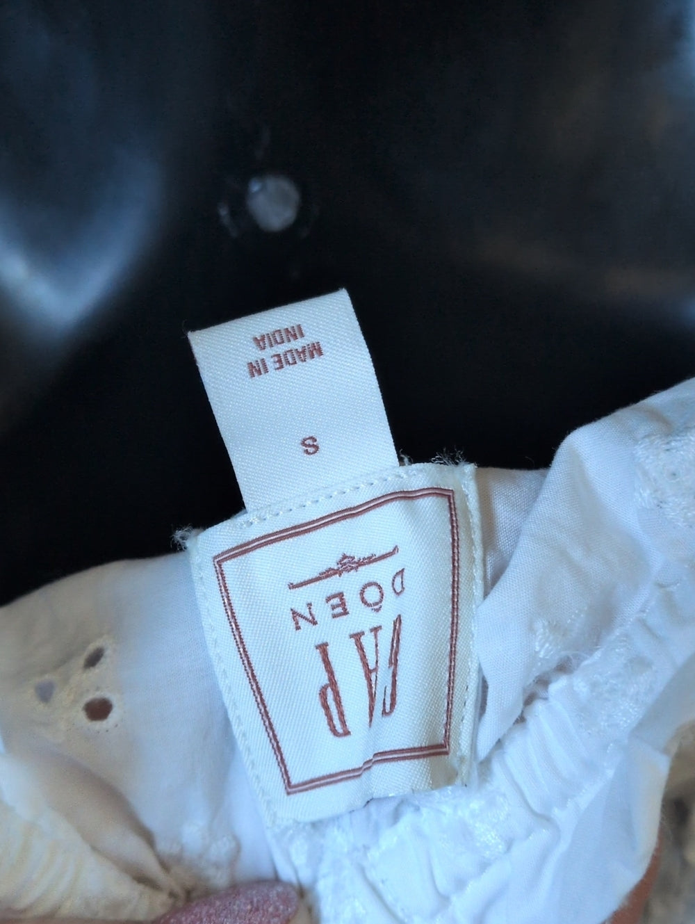 Gap X Doen White Eyelet Dress - S