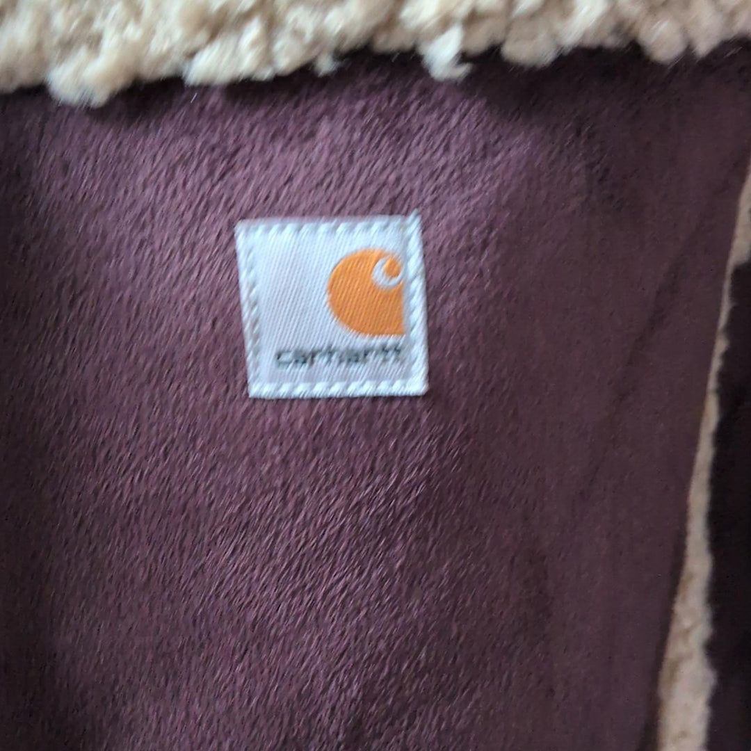 Carhartt Boulder Suede and Sherpa Parka - Xs
