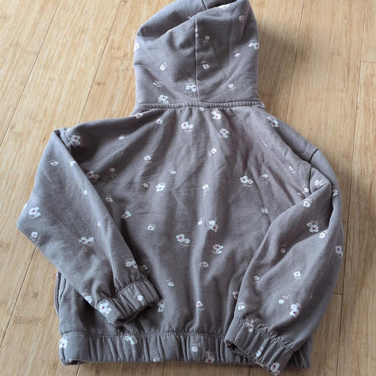 Jessica Simpson Kids Zip Up Floral Hoodie