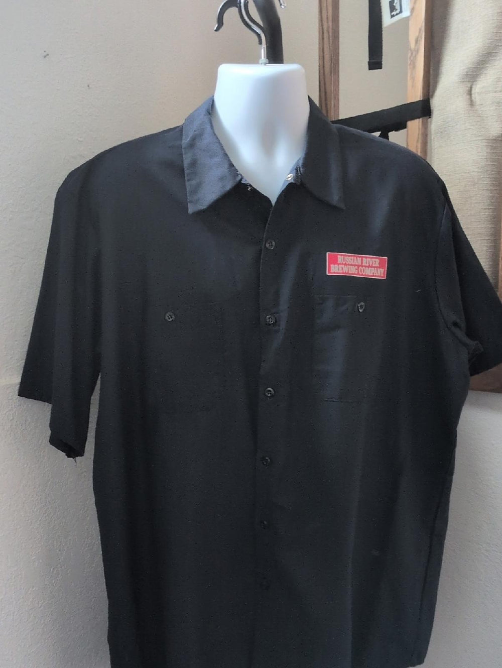Russian River Brewing Velvet Glow Beer Short Sleeve Button Down - XXL