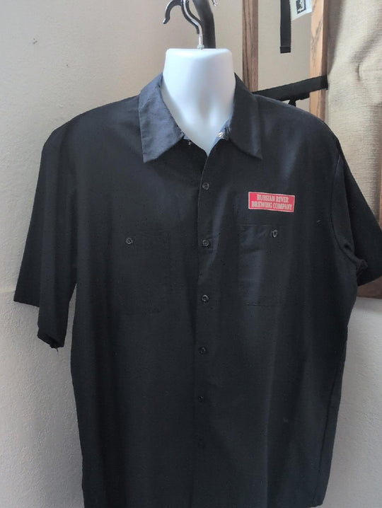 Russian River Brewing Velvet Glow Beer Short Sleeve Button Down - XXL