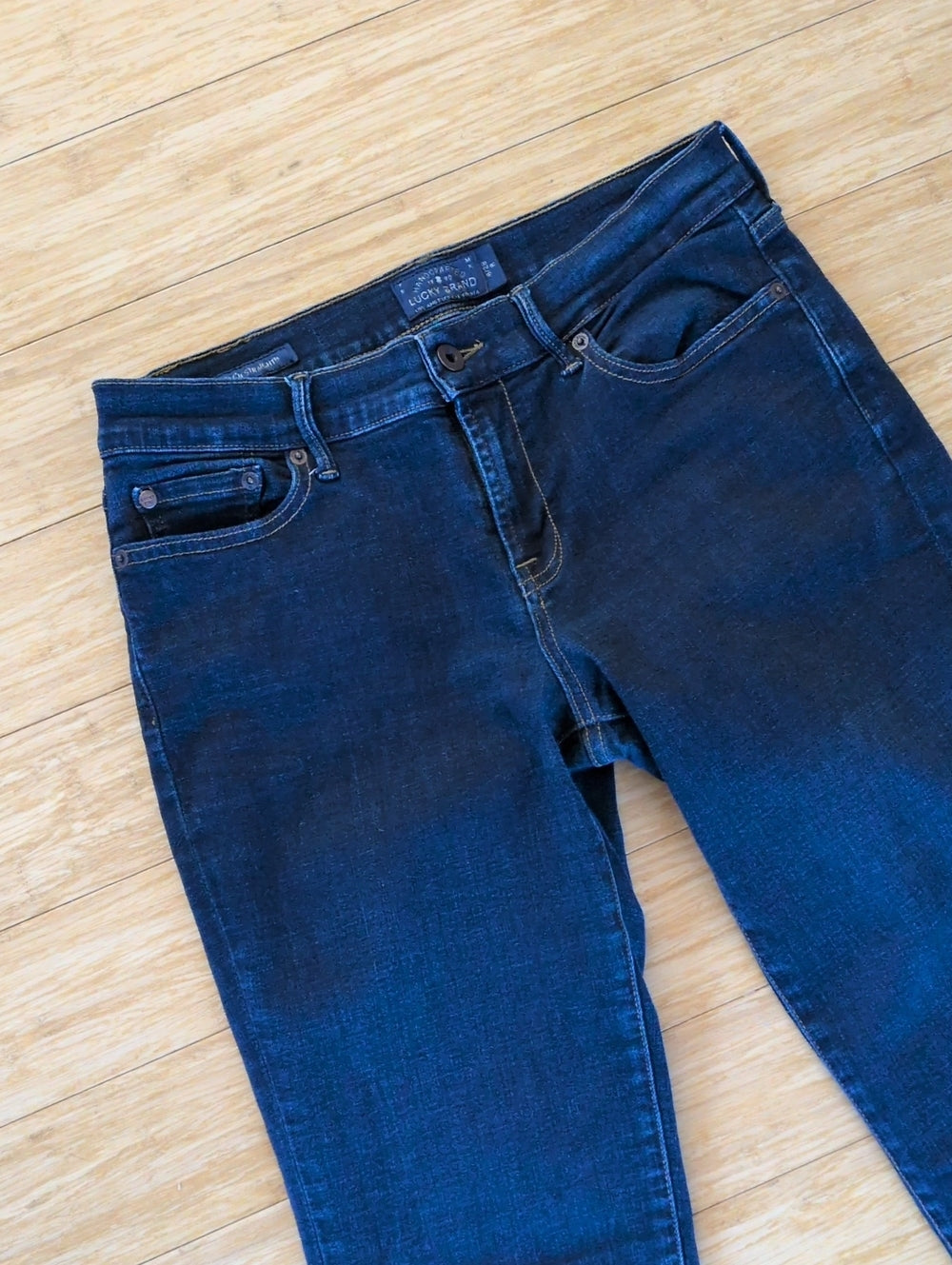 Lucky Brand Sweet N Straight Dark Wash Denim Jeans Size 6 / 28