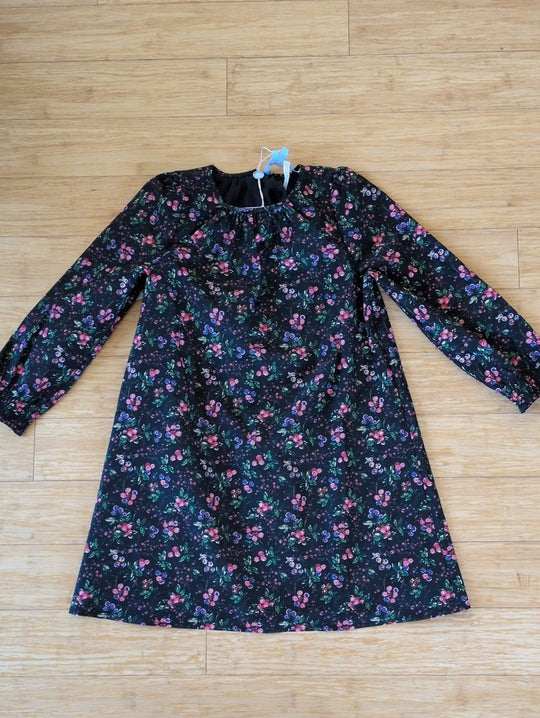 Hill House Home Tiny Eloise Dress in Multi Berry Floral - Girls 7/8