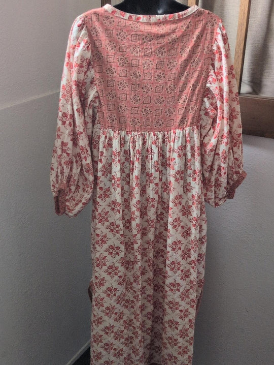 Free People Hazy Maisy Maxi Dress in Earth Combo - XS
