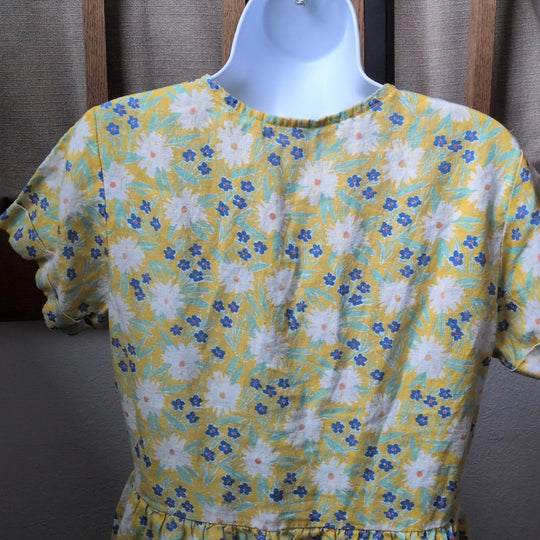 Rove Margarite Floral Linen Mini Dress