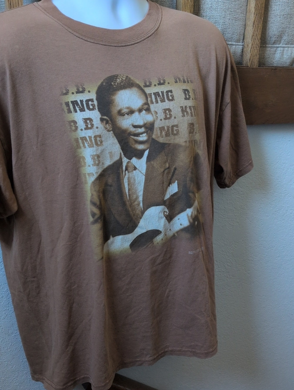 Vintage BB King 50th Anniversary 2001 Tour Shirt - XL