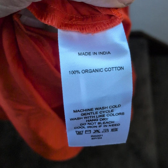 Quince Tiered Organic Cotton Midi Dress - Small