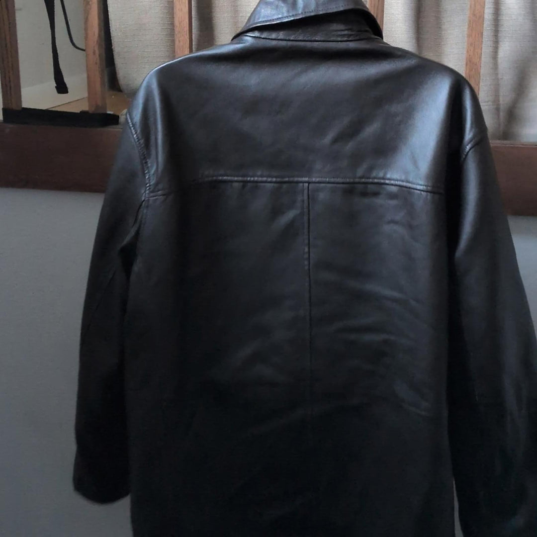 Vintage Leather Dad Jacket By Excelled - 2XL