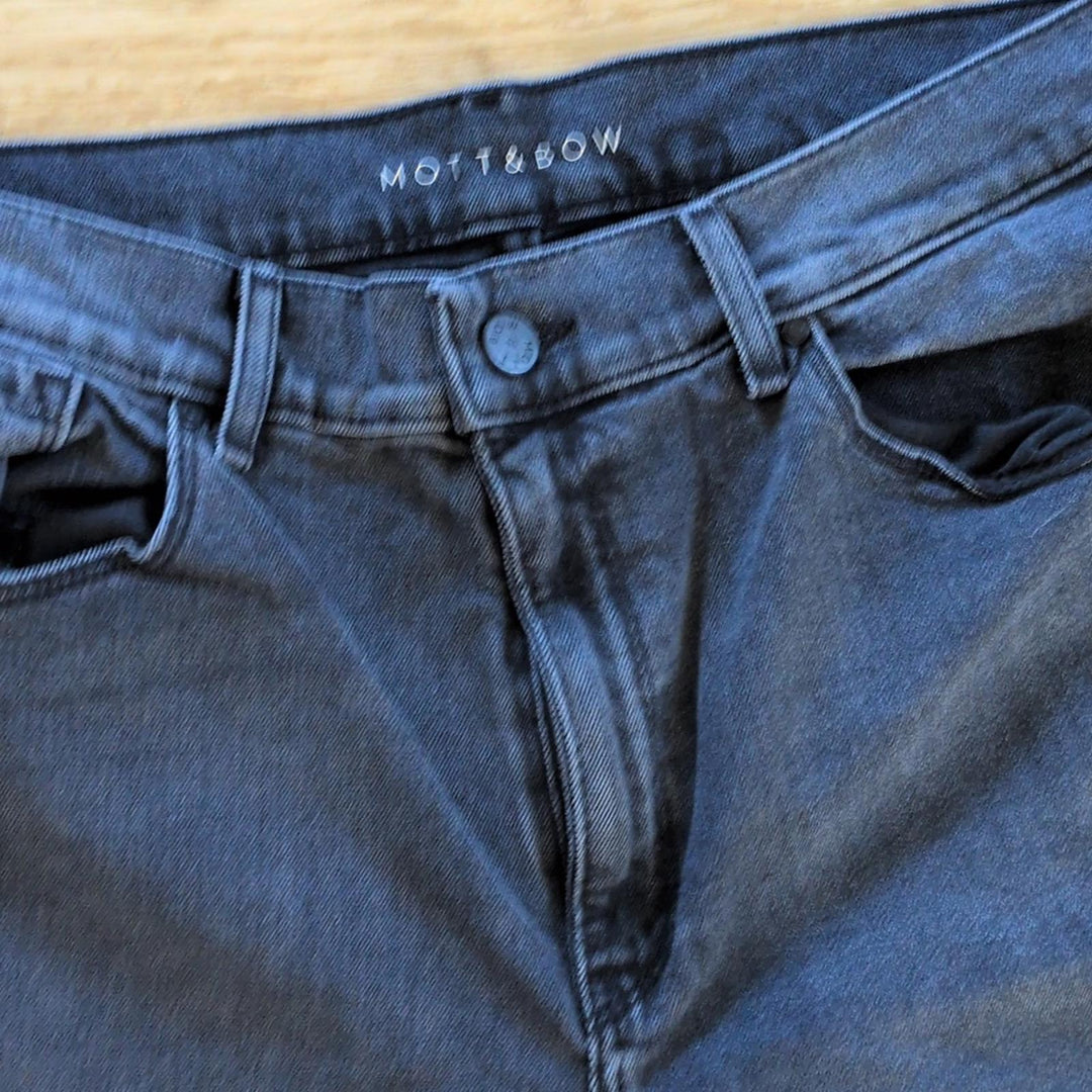 Mott And Bow Mom Dark Gray Jean - 32x28