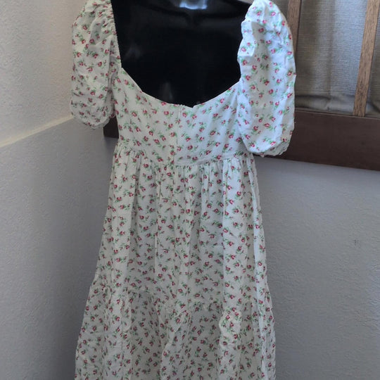 Selkie Madonna Dress In Shortcake Floral - XS