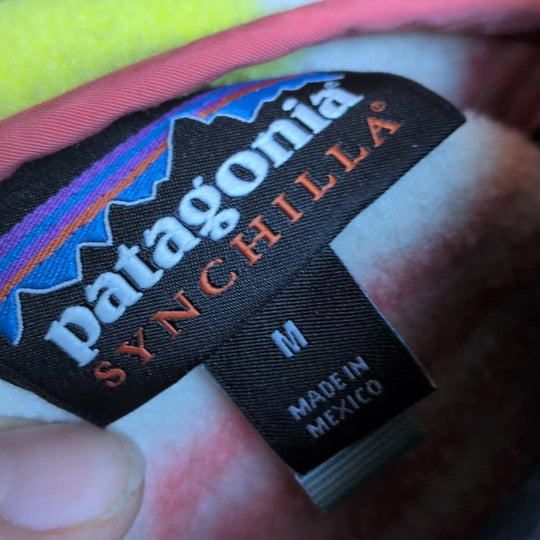 Patagonia Painted Fitz Snap-t Synchilla - Medium