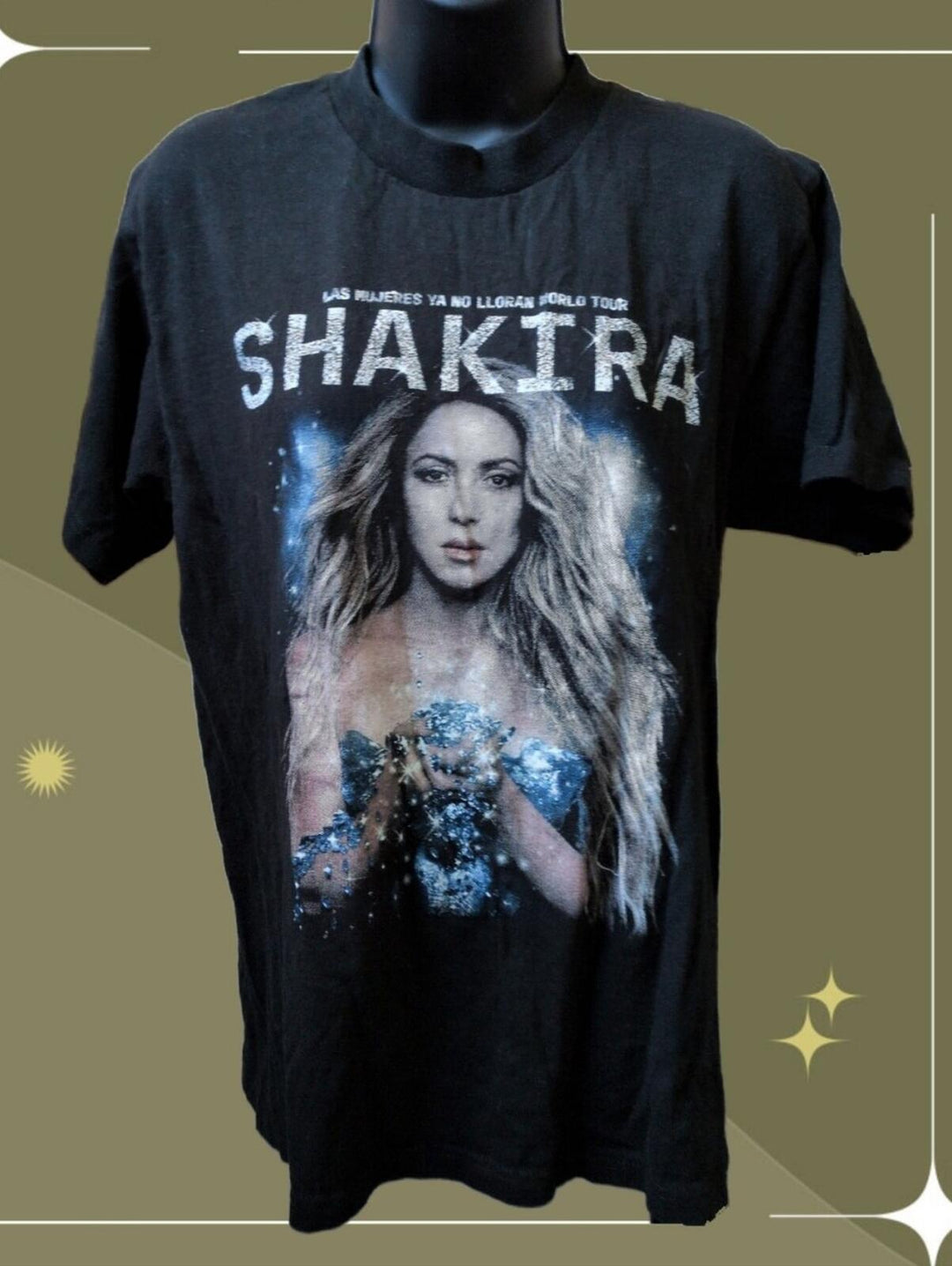 Shakira Las Mujeres Ya No Lloran North American Tour Shirt - M