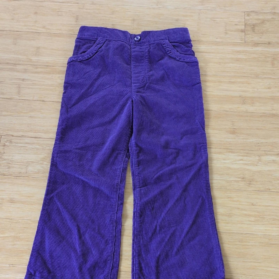 Girls Garanimals Purple Corduroy Pant - 5T