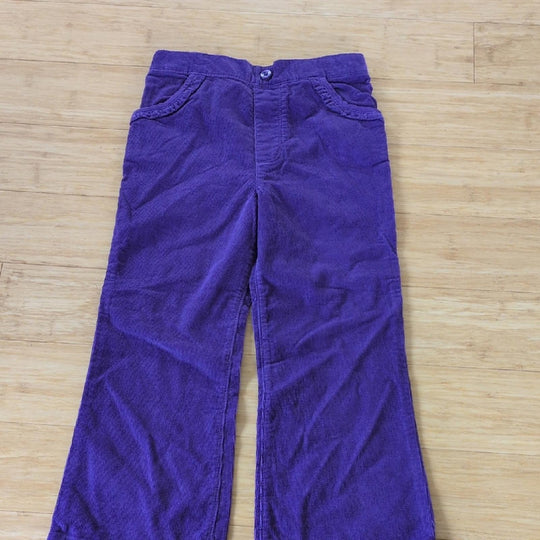 Girls Garanimals Purple Corduroy Pant - 5T