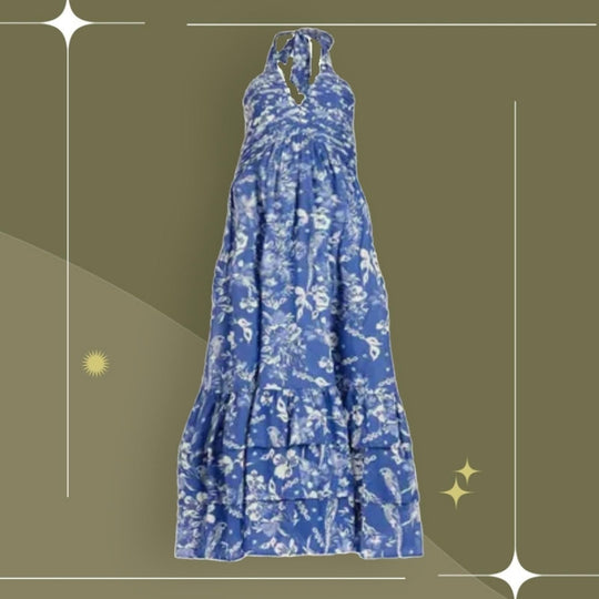 Jessakae Merliah Halter Maxi Dress -2x