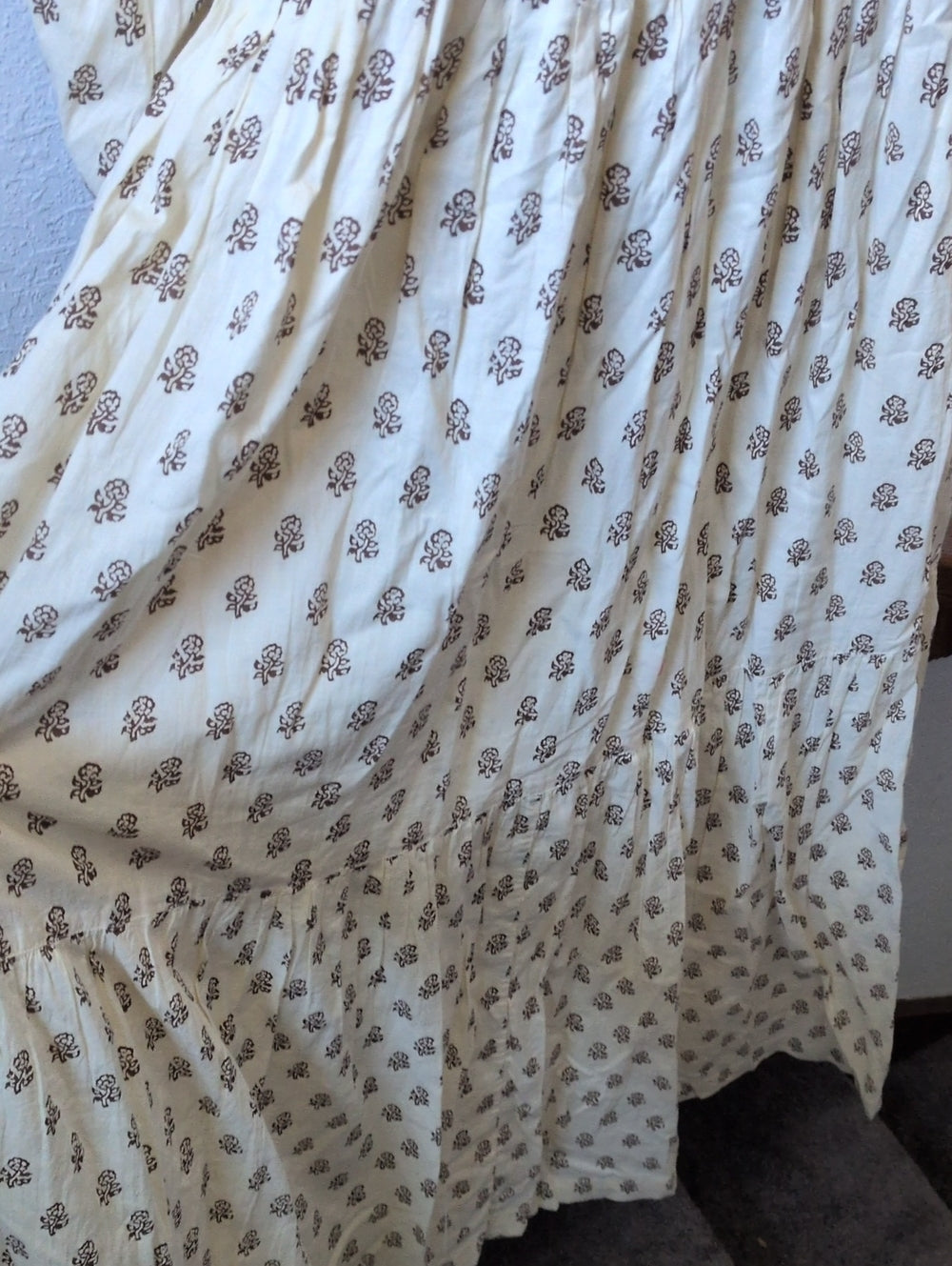 Pink Chicken Women's Serena Dress In Brown Tiny Floral Size M