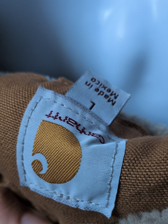 Carhartt Washed Duck Sierra Jacket in brown - large