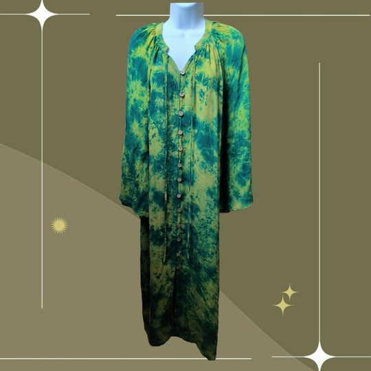 Kantha Bae Overdye Maxi Dress