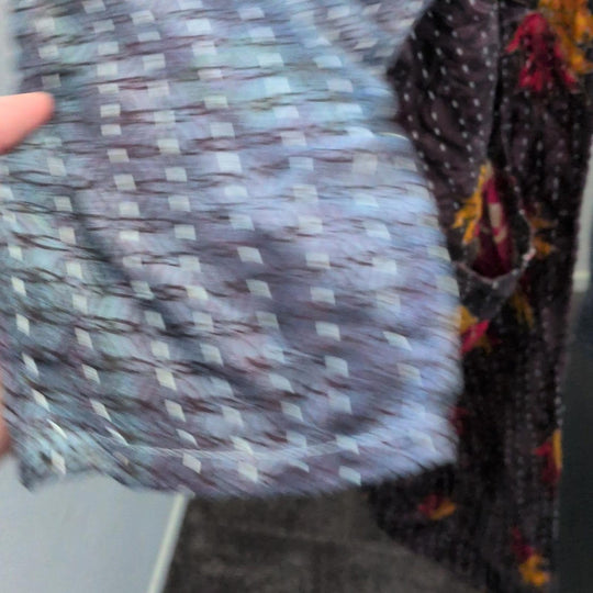 Kantha Bae Cowl Split Pullover - One Size