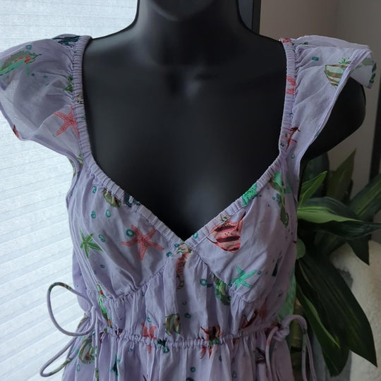 Hill House home Lucia sea creatures mini dress