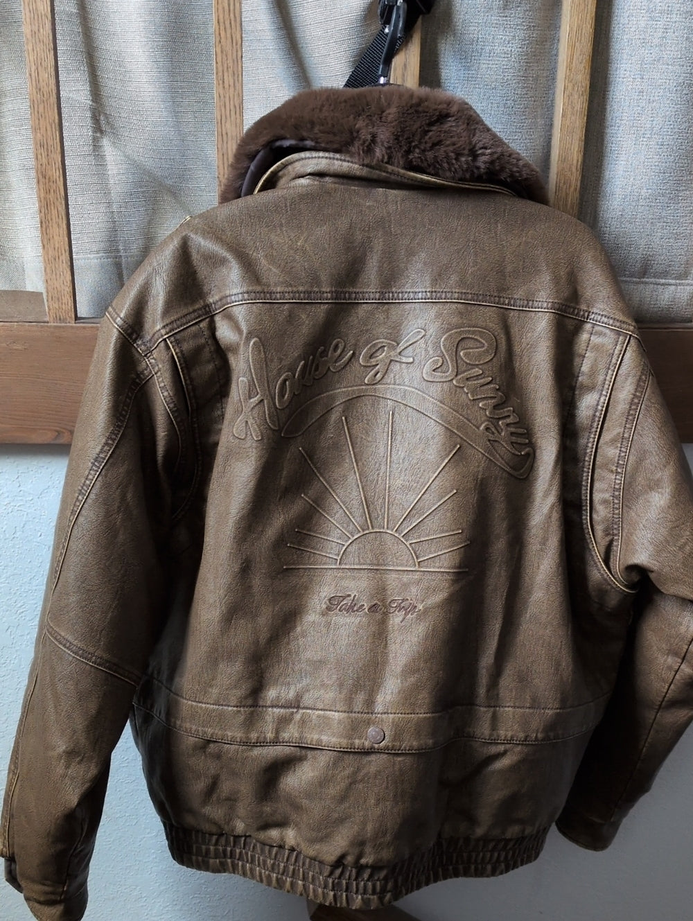 House Of Sunny Cruise Aviator Flight Jacket Size S