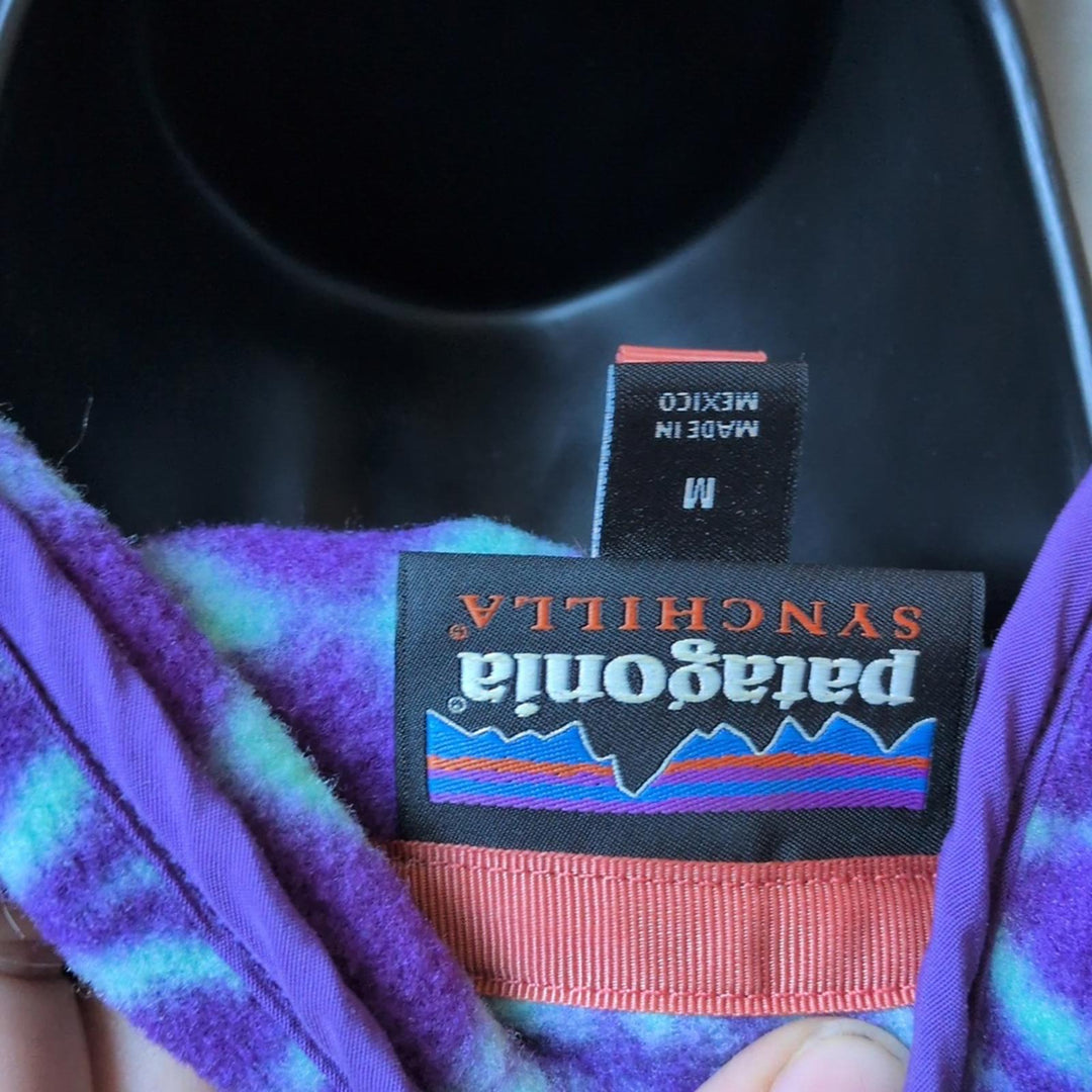Patagonia Snap T Synchilla Sweater In Ikat Big Fish - Medium