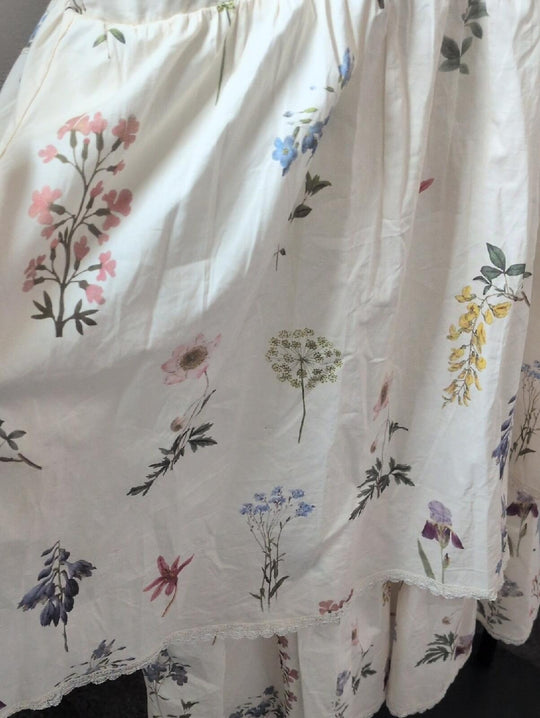 Ivy City Co Marie Midi Dress In Creme Floral Size 1X