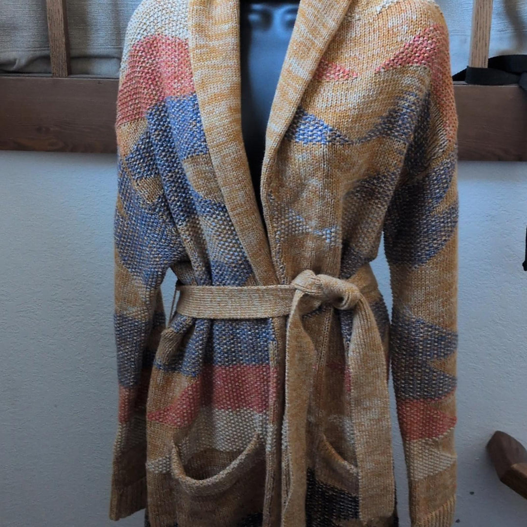 Pendleton Monterey Belted Cardigan - Large