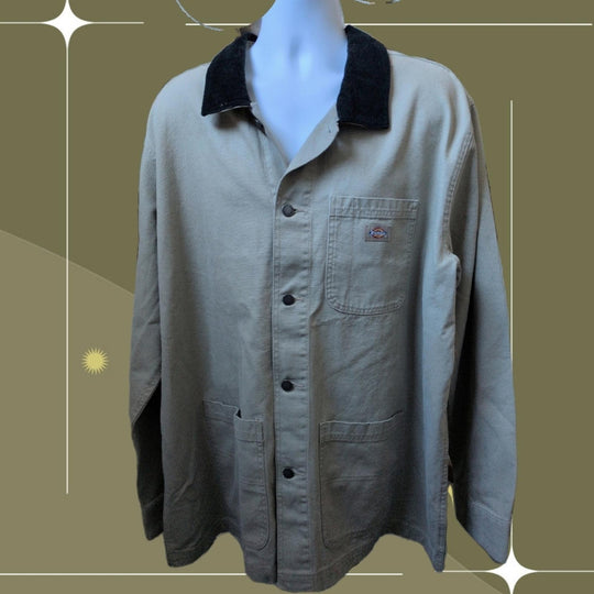 Dickies Stonewashed Duck Unlined Chore Coat - 2XL