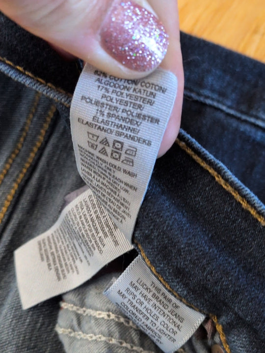 Lucky Brand Sweet N Straight Dark Wash Denim Jeans Size 6 / 28