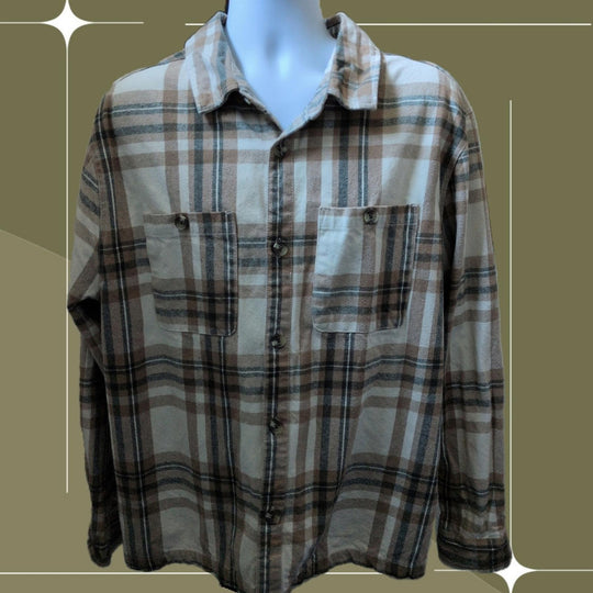 Cotton On Men's Flannel Over shirt