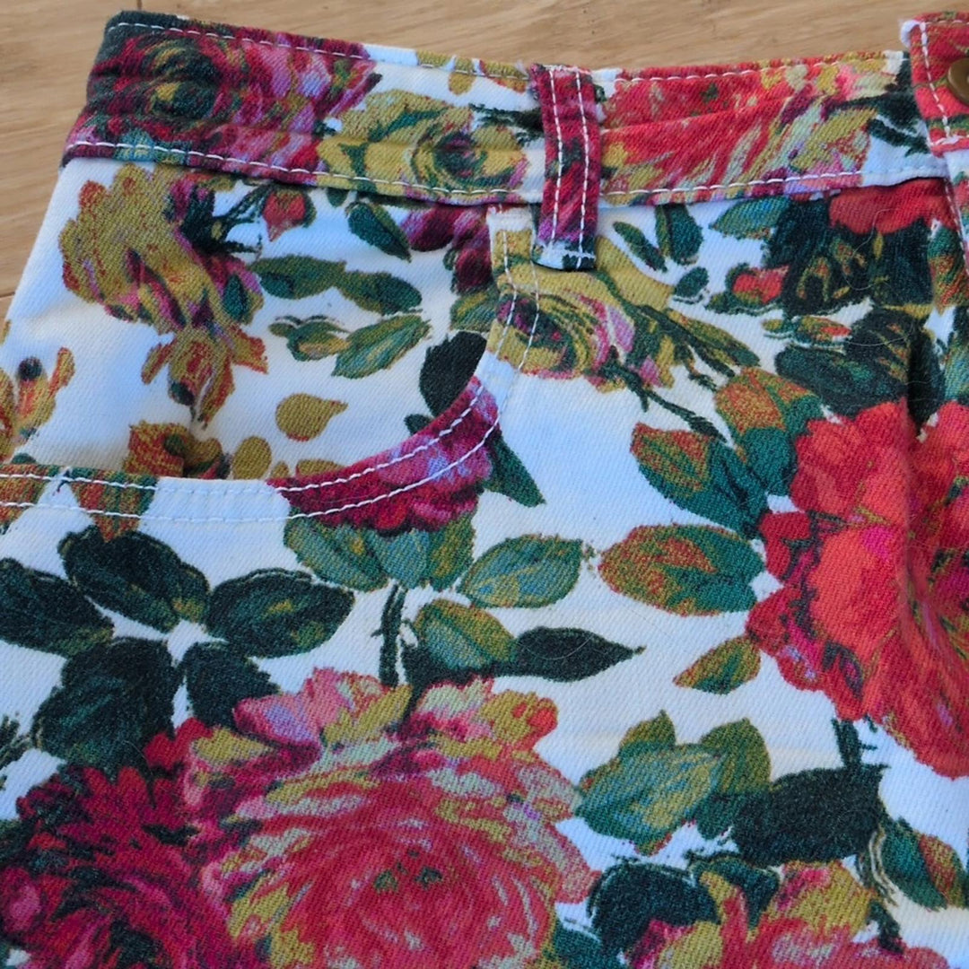 Maeve by Anthropologie pencil skirt in bright floral- US 12