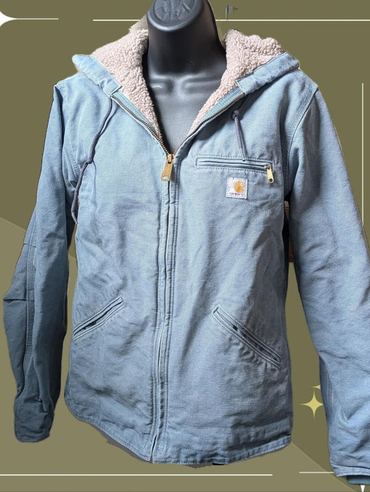 Vintage Carhartt Sandstone J141 jacket in  sea glass blue - XS