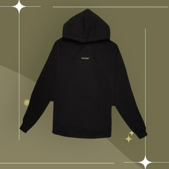 Mens Supreme Digital Logo Embroidered Hooded Sweatshirt