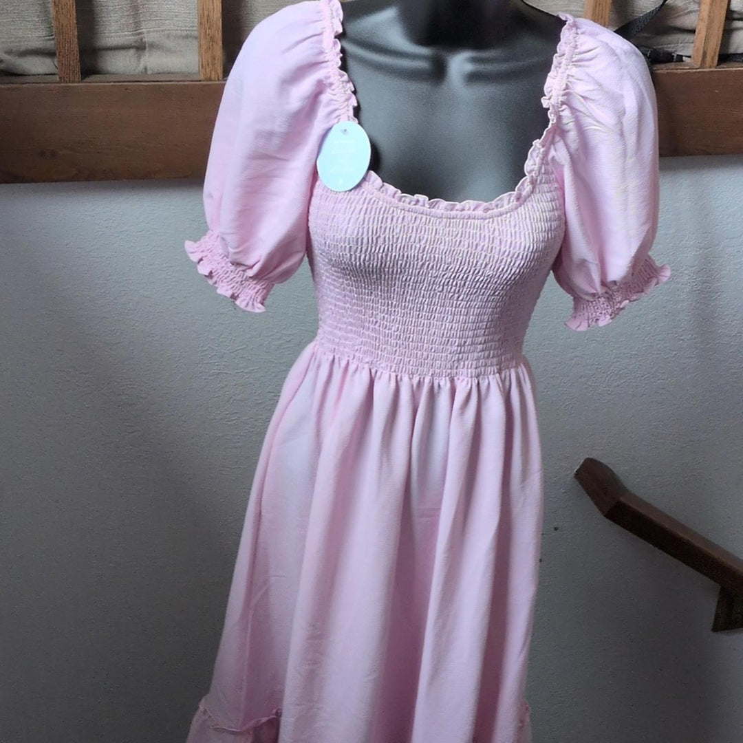 Hill House Home Light Pink Louisa Nap Dress - XXS
