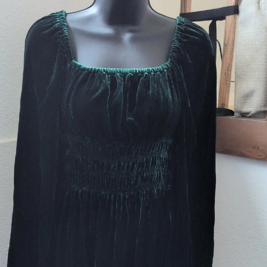 Hill House Jasmine Velvet Nap Dress - XS