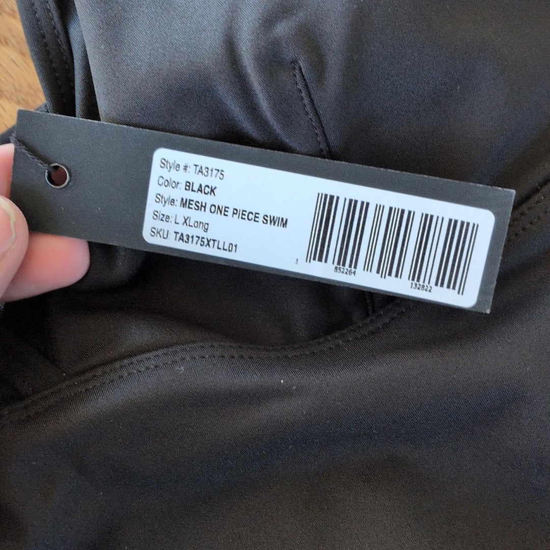 TA3 Mesh One Piece Swimsuit - Large Extra Long