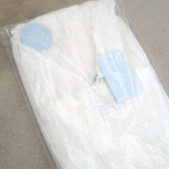 Hill House Dottie Nap Dress White - XL