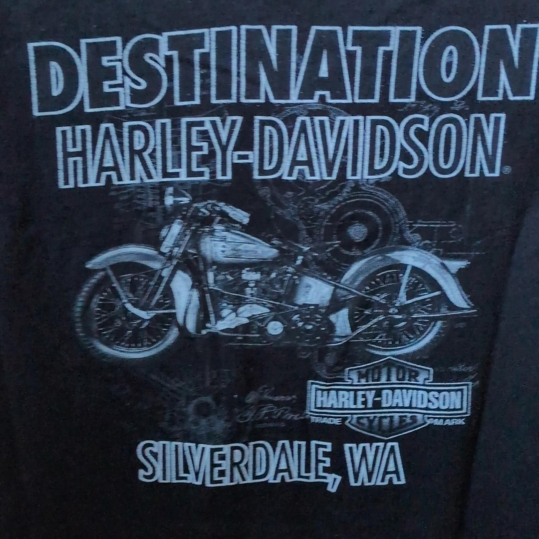 Harley-Davidson Genuine Silverdale Washington T-shirt - Extra Large