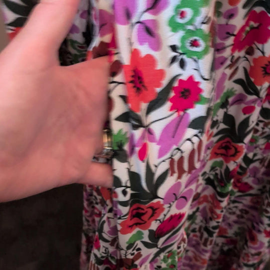 Boden Floral Maxi Dress - US 10