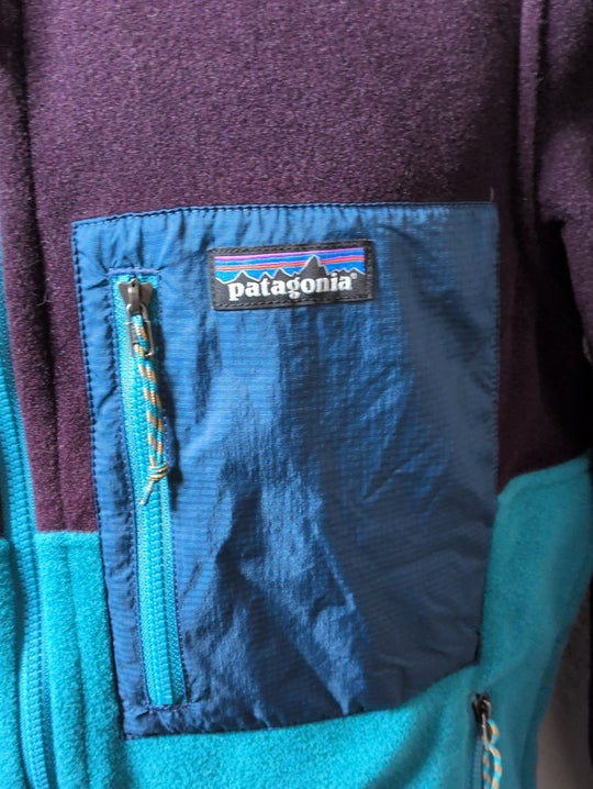 Mens Patagonia Microdini Zip Up Fleece Hoodie - S