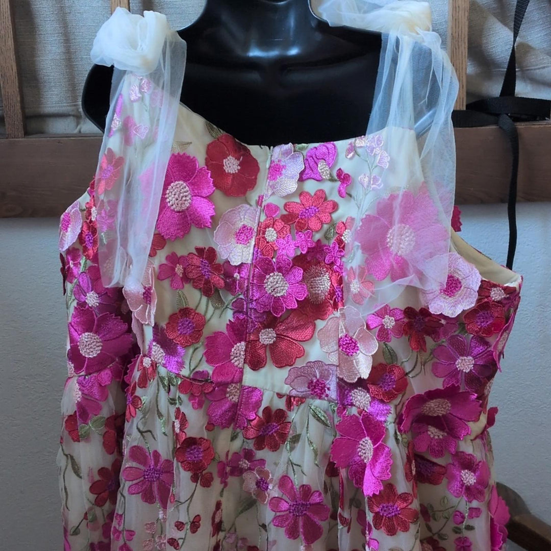Jessakae Tulle Blossom Dress - 3XL