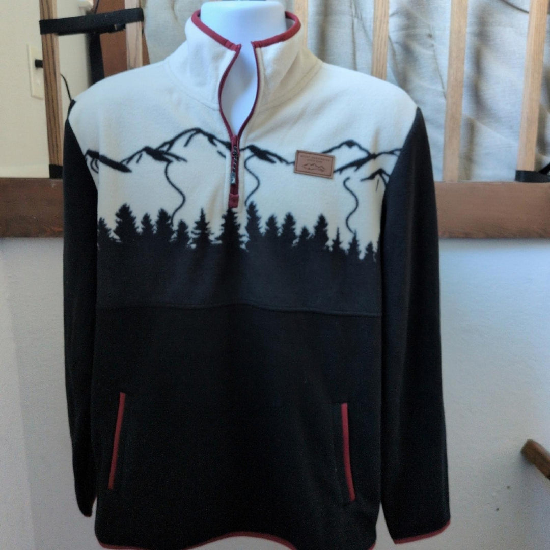 Jack And Sage Mount Washington Piste Quarter Zip Fleece - Large