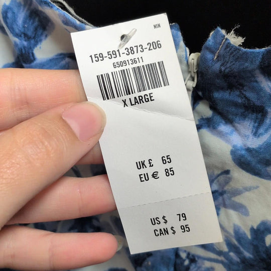 Abercrombie Tie Front Mini Dress - XL