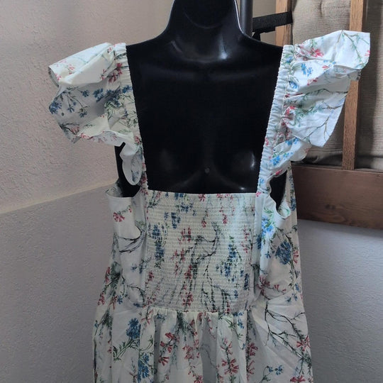 Hill House Home The Daphne Dress  Spring Chintz Cotton - XL