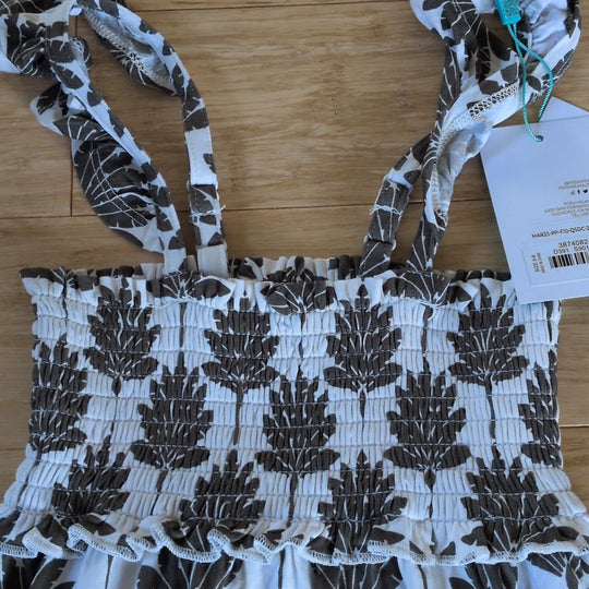 Girls Posh Peanut X Loft Palm Dress - 5T