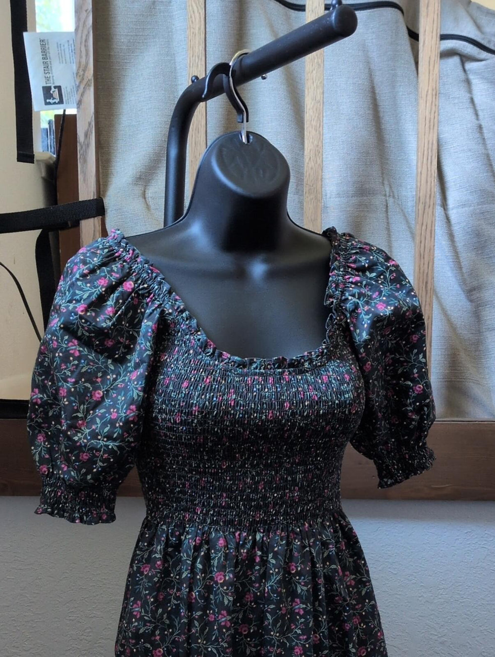 Hill House Home Louisa Nap Dress In Florentine Ditsy Forest Floral - xxs