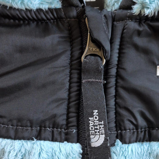 North Face Oso Light Weight Soft Blue Zip Jacket -  6-12 Mo